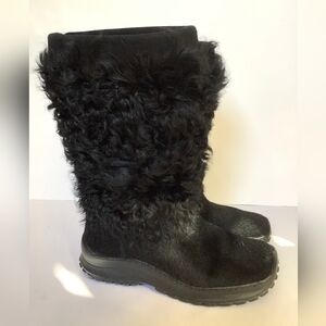 Oscar Sport Mongolian fur Snow Winter boots